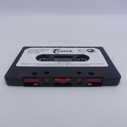 Tusker ZX Spectrum cassette used, System 3, 1989