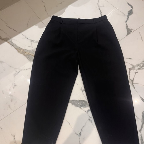 Zara black high-waisted pants XL like new