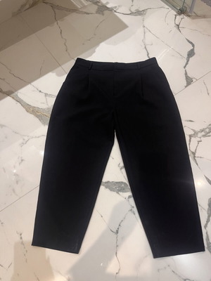 Zara black high-waisted pants XL like new