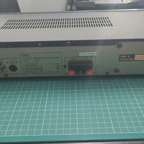 NEC Corporation A350E amplifier like new, made in Japan