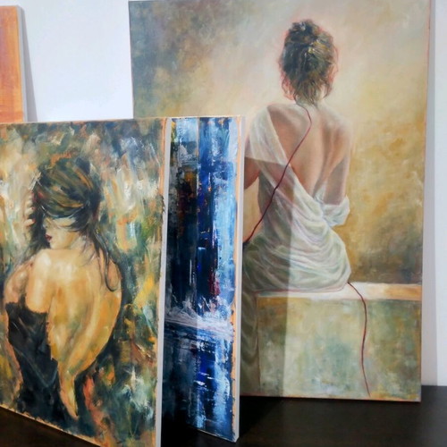Painting new, oil on canvas 50x70 cm
