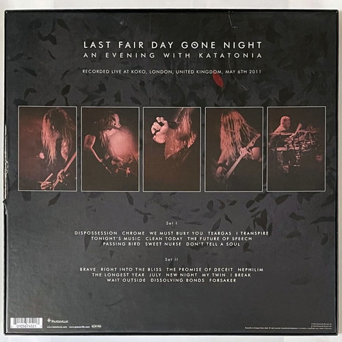 Katatonia Last Fair Day Gone Night 2013 180g vinyl 3LP box set