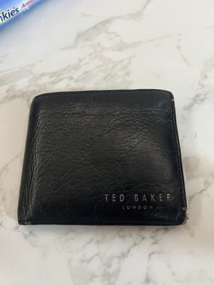 Ted Baker wallet like new, dark blue