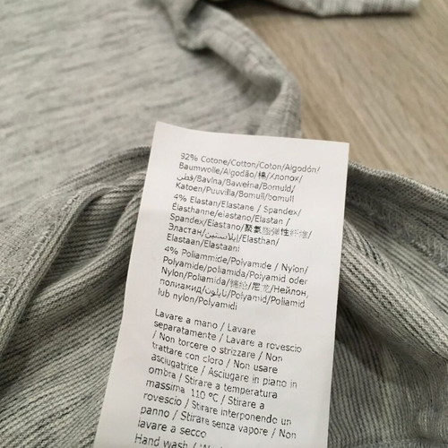 Moschino Couture Milano Authentic Men T-shirt like new, gray