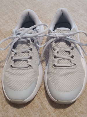 Under Armour women's athletic shoes, soft grey, size 40