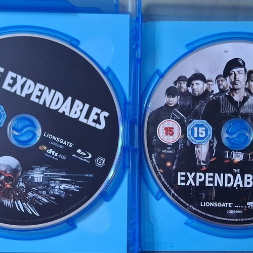 The Expendables 1+2 Blu-ray set with English subtitles