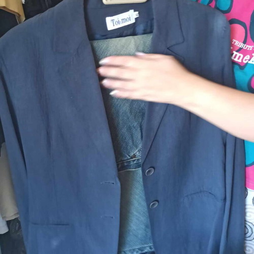 Toi & Moi Light Women's Navy Blue Jacket used