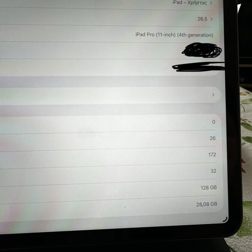 iPad Pro 11-inch (4th Generation) M2 chip Wi-Fi with Apple Pencil like new