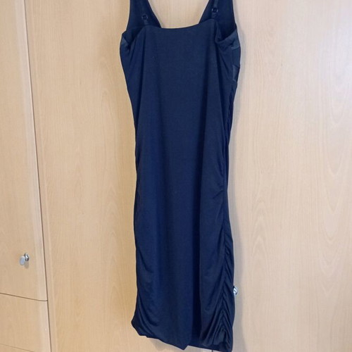 Black fitted dress