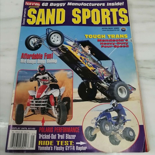 Sands Sports magazine April/May 2002, like new