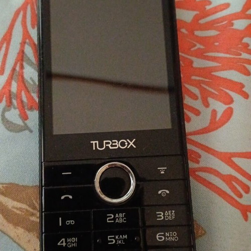 TURBOX Spark mobile phone used, black, dual SIM, memory card slot