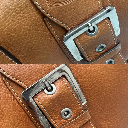 Tod's brown leather shoulder bag