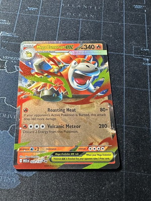 Mega Camerupt ex MEG 022/132 Pokemon card new