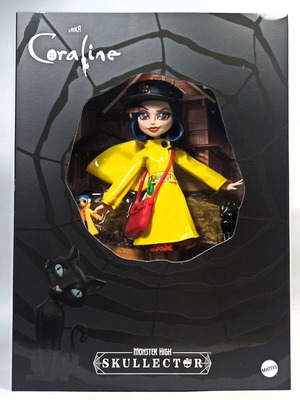 Mattel Monster High Skullector Coraline collectible doll new 11''