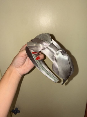 Gray headband