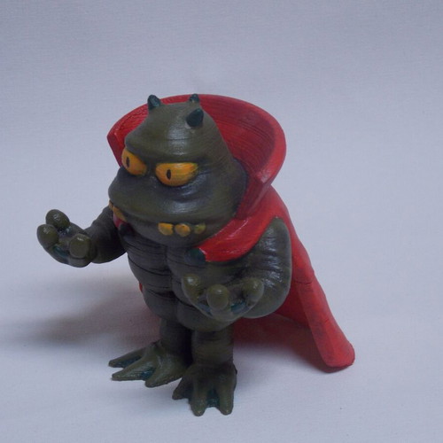 Futurama LRRRR figure like new, painted with acrylics