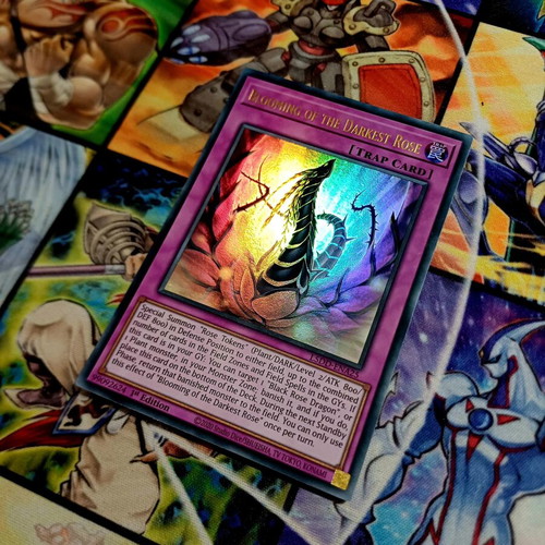 Blooming of the Darkest Rose L5DD Ultra Rare Yu-Gi-Oh! card