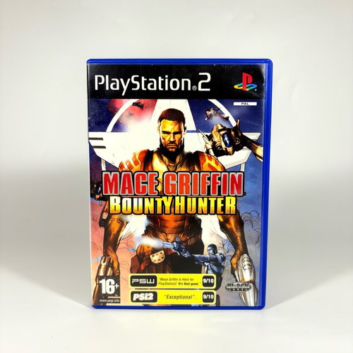 Mace Griffin Bounty Hunter PS2 game used, complete with manual