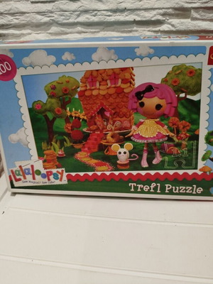Lalaloopsy & Desyllas 2 games-puzzles like new for kids 3+