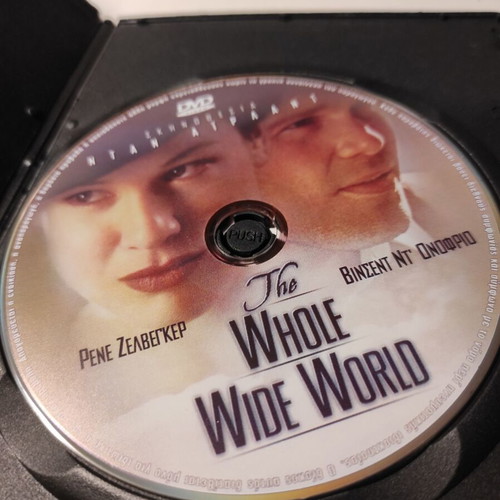 The Whole Wide World DVD like new with Greek subtitles