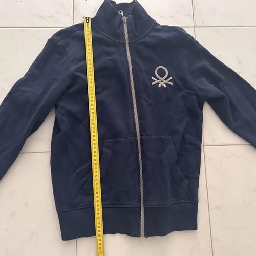 Benetton kids' cardigan blue XL 10-11 years used