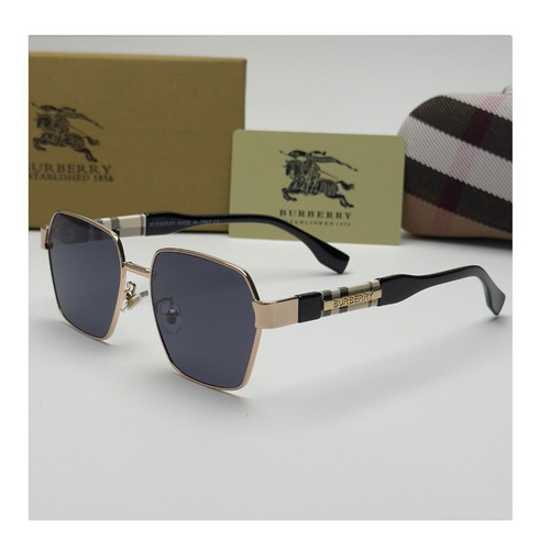Burberry Gold Edition sunglasses new unisex metal frame black lenses