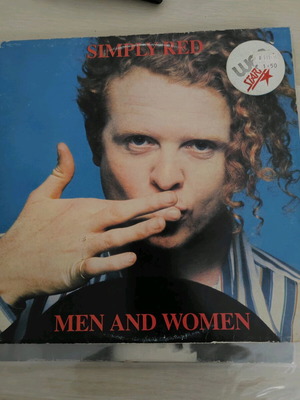 Simply Red Men And Women vinyl LP used, original Greek press