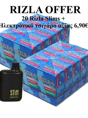 Rizla Slim 6mm filters and Stim Special electronic cigarette new