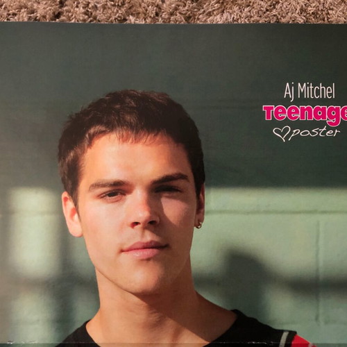 Aj Mitchel Teenage Girl poster like new
