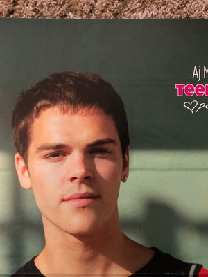 Aj Mitchel Teenage Girl poster like new