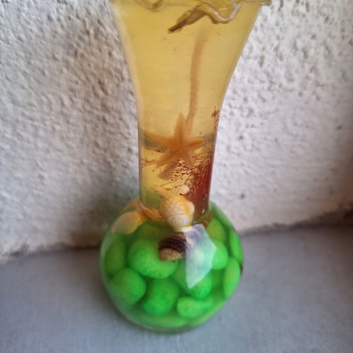 Decorative gel candle