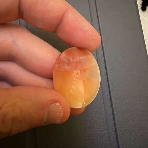 Old genuine cameo hand-carved used