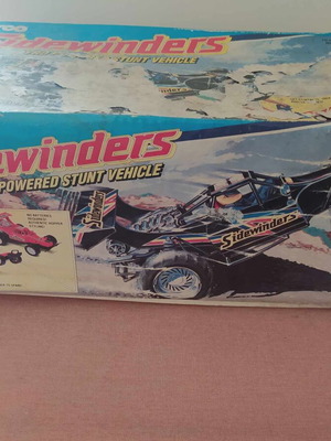Tyco 1990 Gyro Powered Sidewinders Stunt Vehicle new