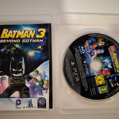 Lego Batman 3 Beyond Gotham PS3 game used, kids