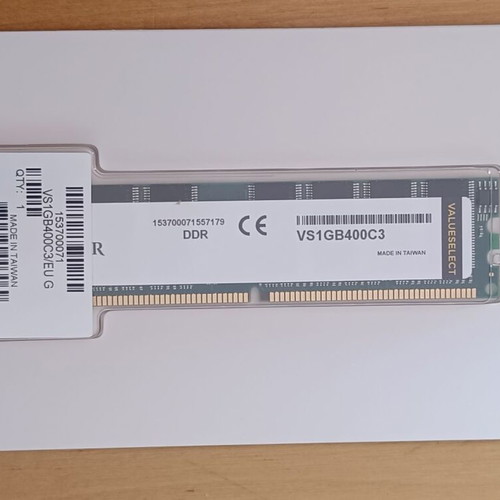 Corsair DDR1 1GB memory new
