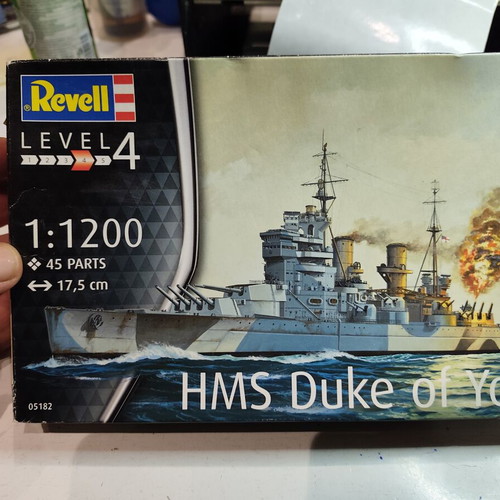 Revell HMS Duke of York Model Ships 1/1200 Scale New, Set of 2