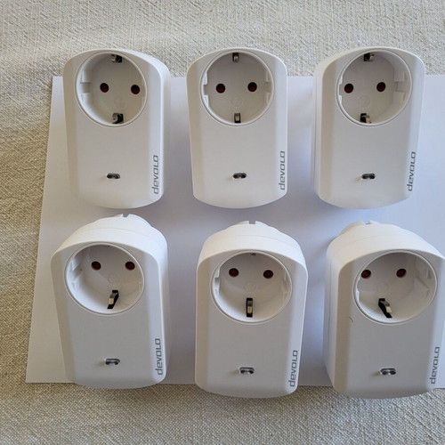 Devolo Smart Metering Plug like new, pack of 6 Z-Wave devices