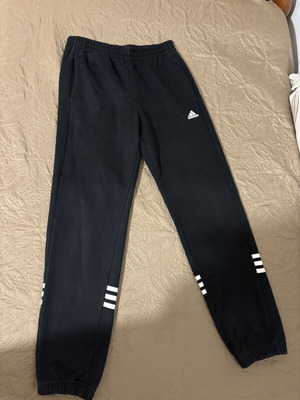 Adidas Future Icons 3-Stripes Kids' Sweatpants black, like new, age 11-12