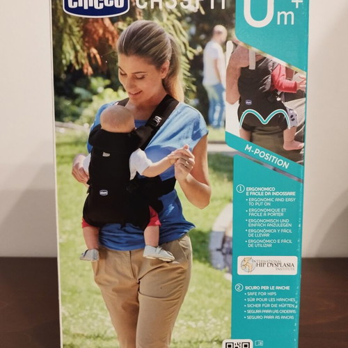 Chicco Easy Fit baby carrier like new, dark blue