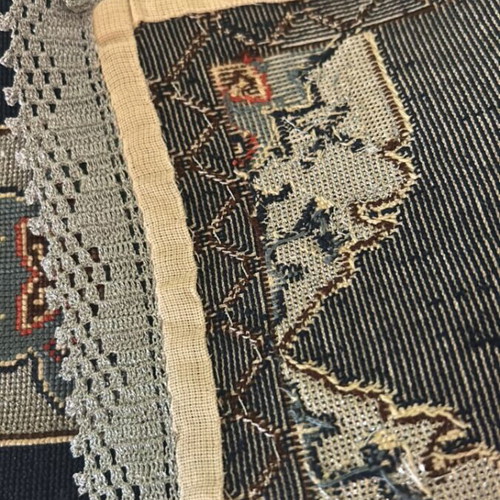 Handmade embroidered table linen