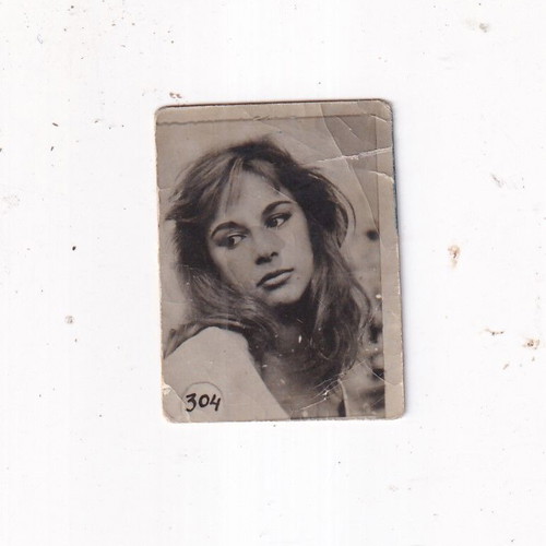 Aliki Vougiouklaki small photographic postcard