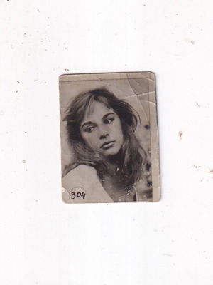 Aliki Vougiouklaki small photographic postcard