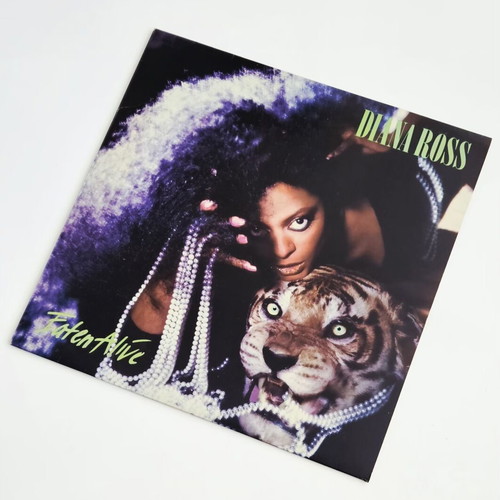 Diana Ross Eaten Alive vinyl LP mint condition, 1985 Greek edition