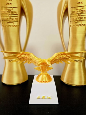 3D Printed AEK Double-Headed Eagle Statue new