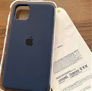 Θήκη Σιλικόνης για iPhone 11 Pro Max, navy blue