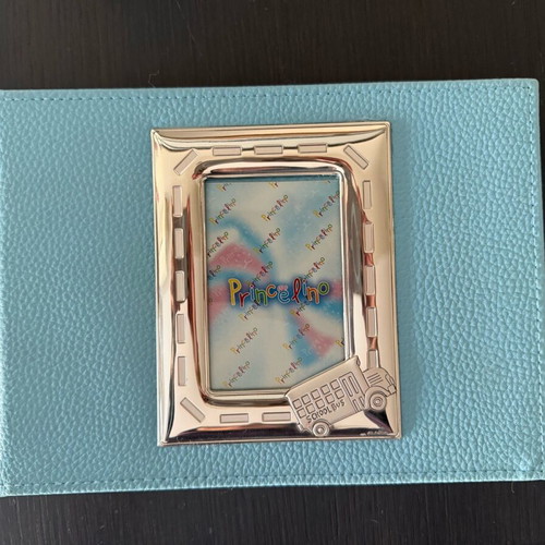 Children's photo album new with silver-plated decoration