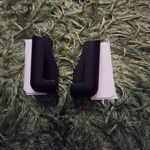 Universal phone black case with stickers like new