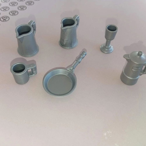 Playmobil vintage kitchen accessories like new
