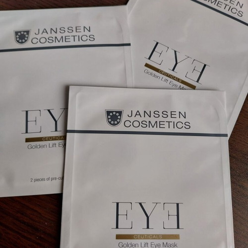 Janssen Cosmetics Golden Lift Eye Mask new, 3 sets of 2 masks