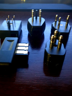 Telephone adapters new pack of 5 pieces